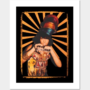 Erykah Badu Vintage Look Fan Art Design Posters and Art